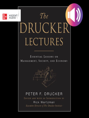 cover image of The Drucker Lectures